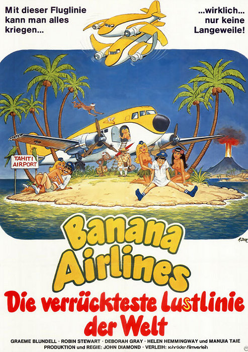 Plakat zum Film: Banana Airlines - Die verrückteste Lustlinie der Welt