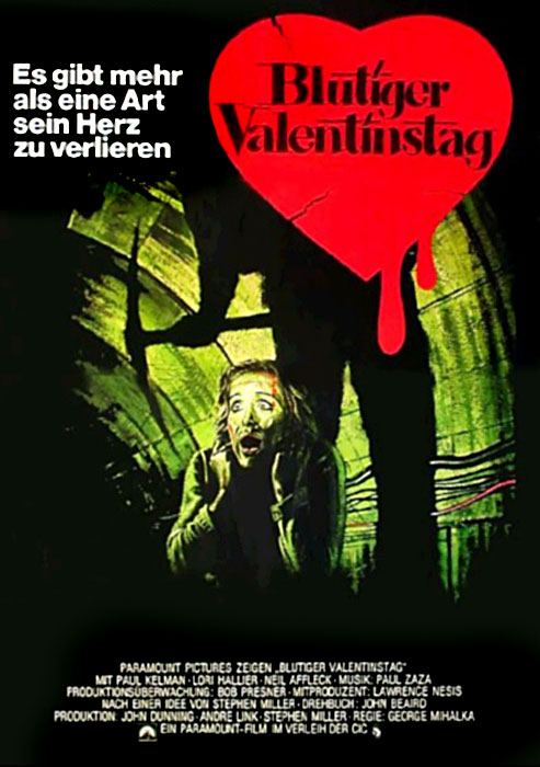 Plakat zum Film: Blutiger Valentinstag