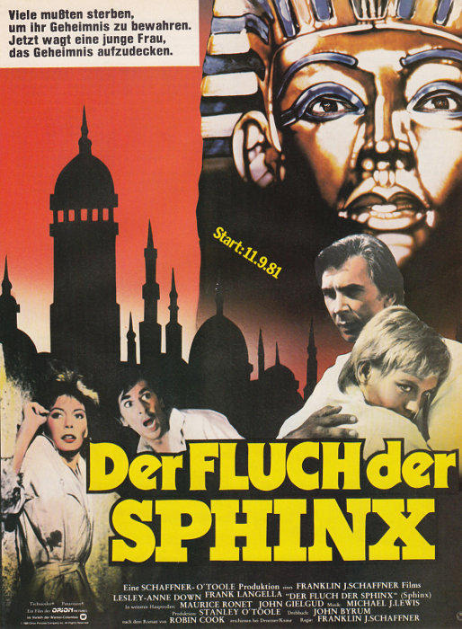 Plakat zum Film: Fluch der Sphinx, Der