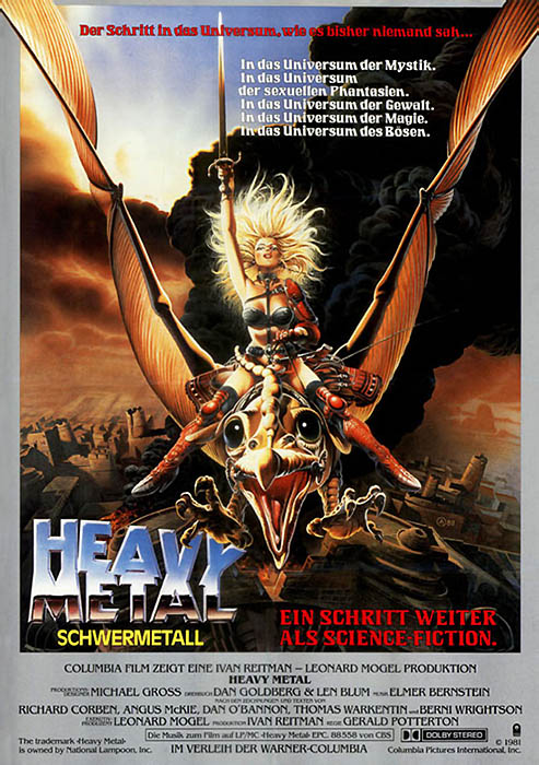 Plakat zum Film: Heavy Metal