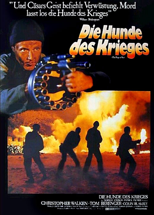 Plakat zum Film: Hunde des Krieges, Di