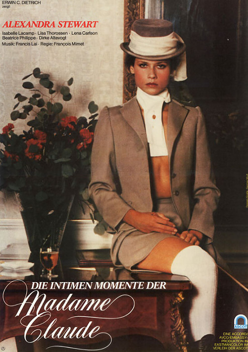 Plakat zum Film: intimen Momente der Madame Claude, Die