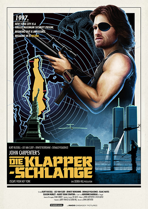 Plakat zum Film: Klapperschlange, Die