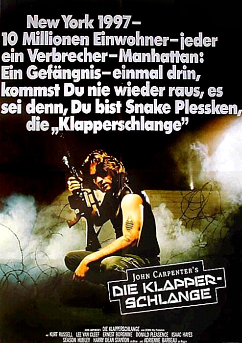 Plakat zum Film: Klapperschlange, Die