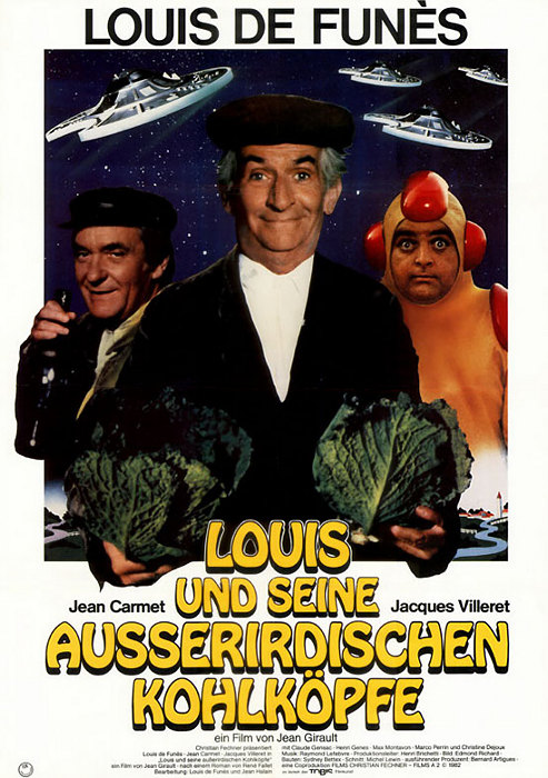 Plakat zum Film: Louis und seine außerirdischen Kohlköpfe