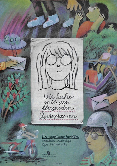 Plakat zum Film: Sache mit den fliegenden Untertassen, Die