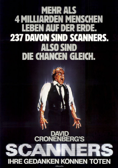 Plakat zum Film: Scanners - Ihre Gedanken können töten