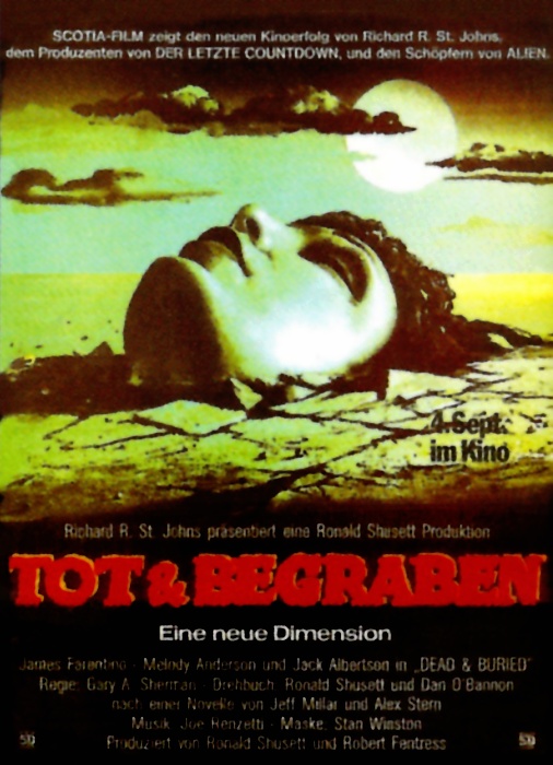 Plakat zum Film: Tot & begraben