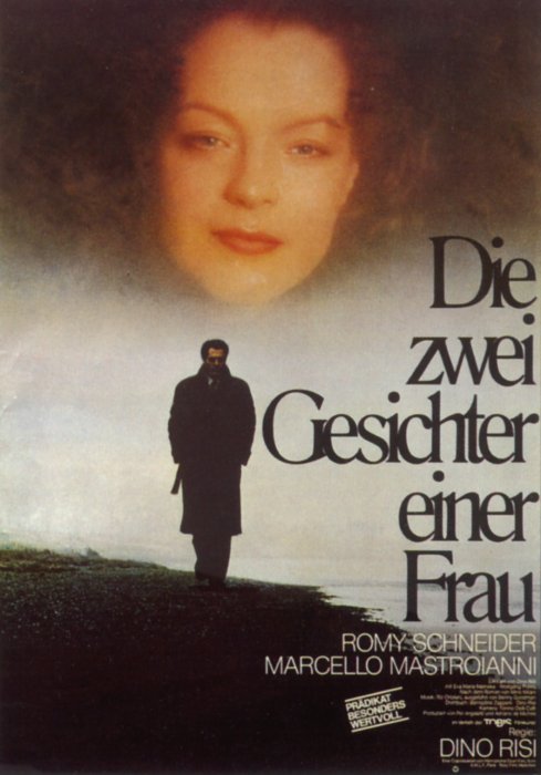 Plakat zum Film: zwei Gesichter einer Frau, Die