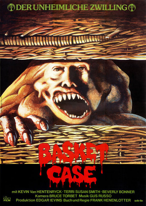 Plakat zum Film: Basket Case - Der unheimliche Zwilling