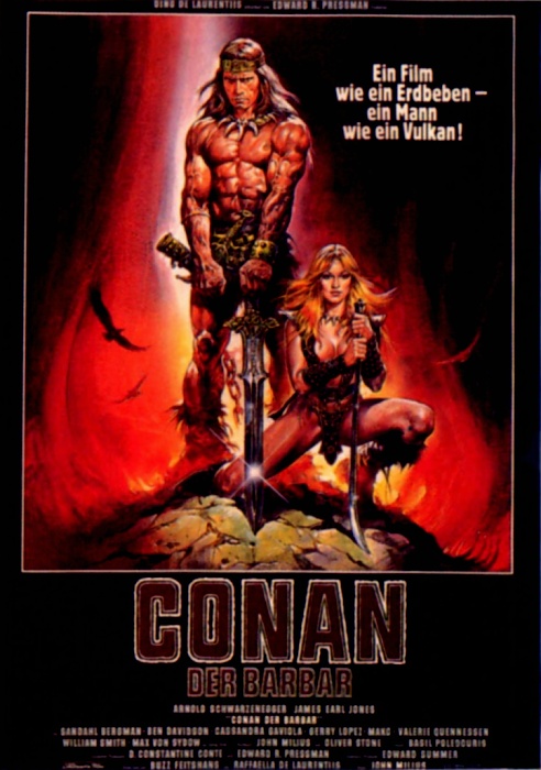 Plakat zum Film: Conan, der Barbar