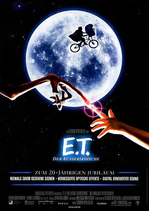 Plakat zum Film: E.T. - Der Außerirdische