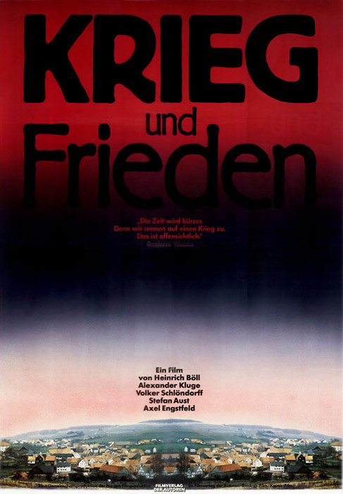 Plakat zum Film: Krieg und Frieden