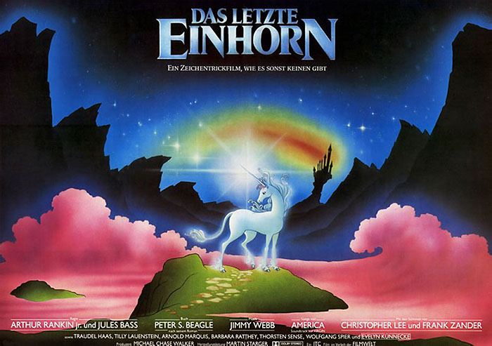 Plakat zum Film: letzte Einhorn, Das