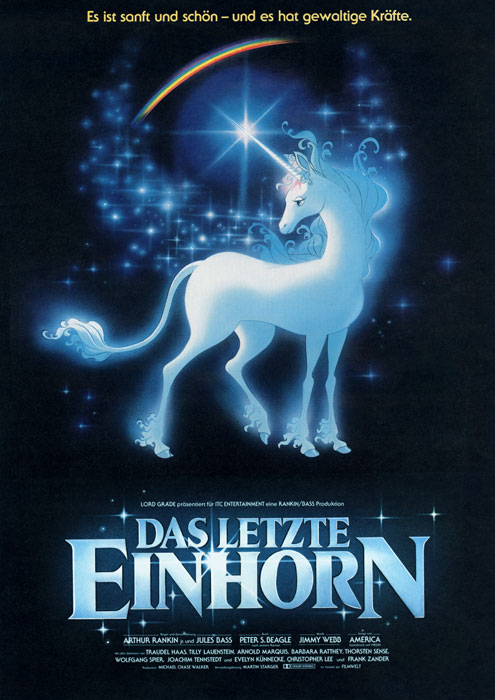 Plakat zum Film: letzte Einhorn, Das