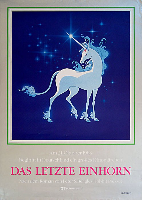 Plakat zum Film: letzte Einhorn, Das