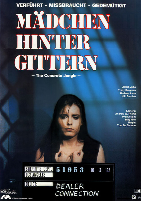 Plakat zum Film: Mädchen hinter Gittern