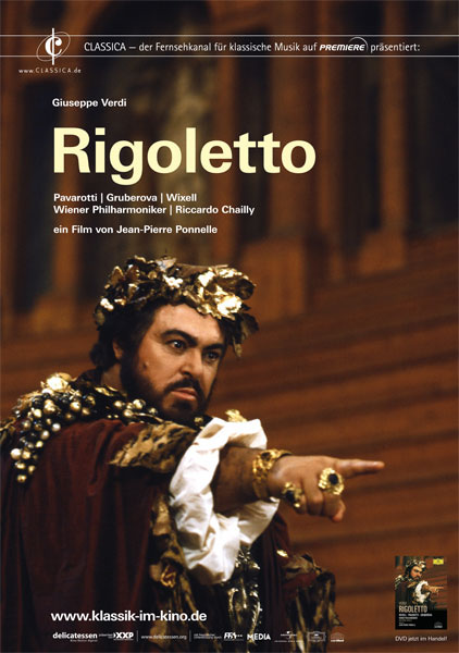 Plakat zum Film: Rigoletto