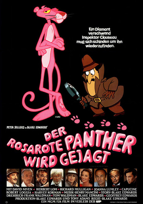 Plakat zum Film: rosarote Panther wird gejagt, Der