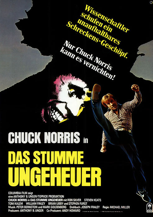 Plakat zum Film: stumme Ungeheuer, Das