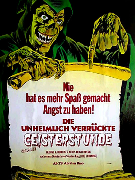 Plakat zum Film: unheimlich verrückte Geisterstunde, Die