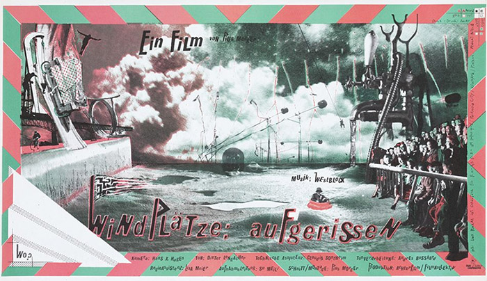 Plakat zum Film: Windplätze: aufgerissen
