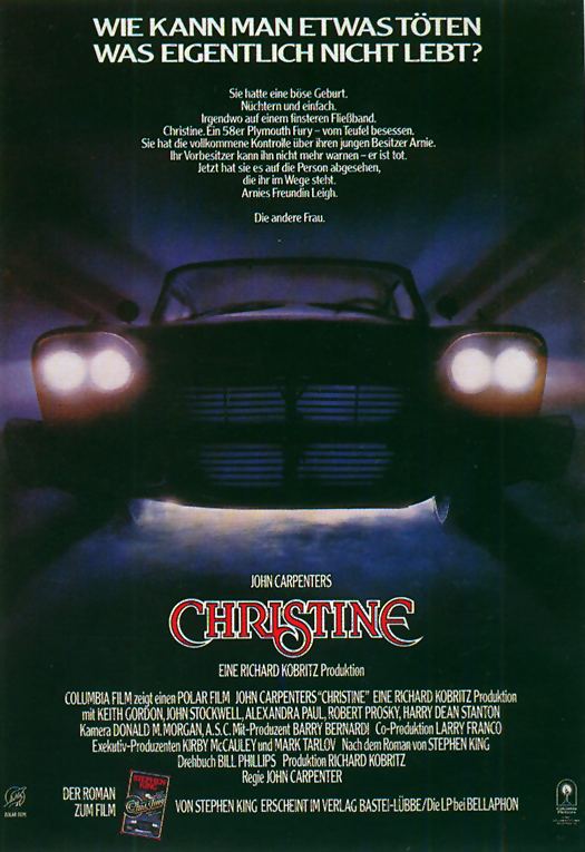Plakat zum Film: Christine