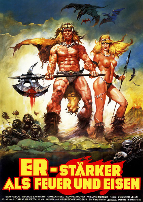 Plakat zum Film: Er - Stärker als Feuer und Eisen