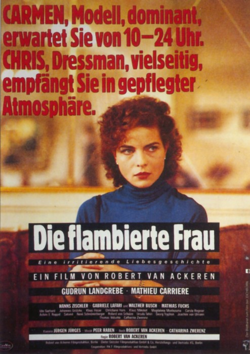 Plakat zum Film: flambierte Frau, Die