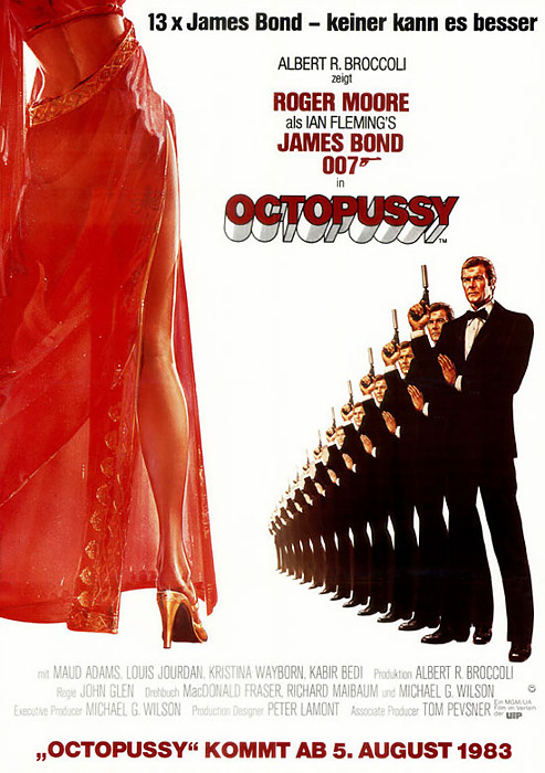 Plakat zum Film: James Bond 007 - Octopussy