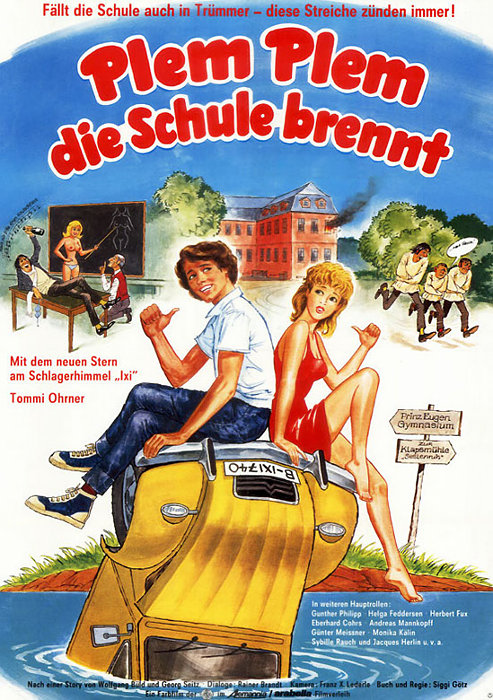 Plakat zum Film: Plem, Plem - Die Schule brennt