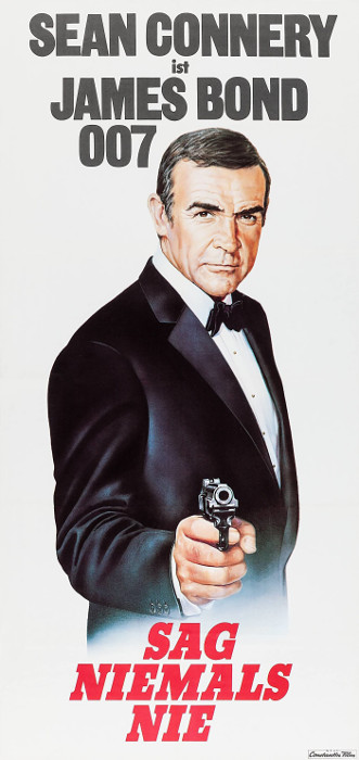 Plakat zum Film: James Bond 007 - Sag niemals nie