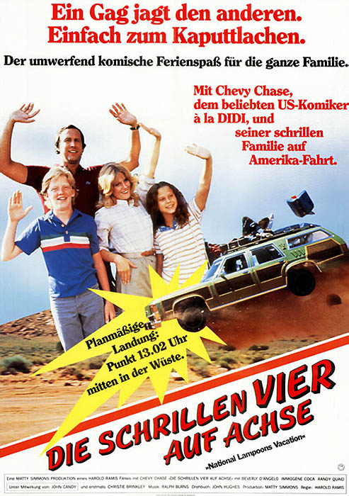 Plakat zum Film: schrillen Vier auf Achse, Die