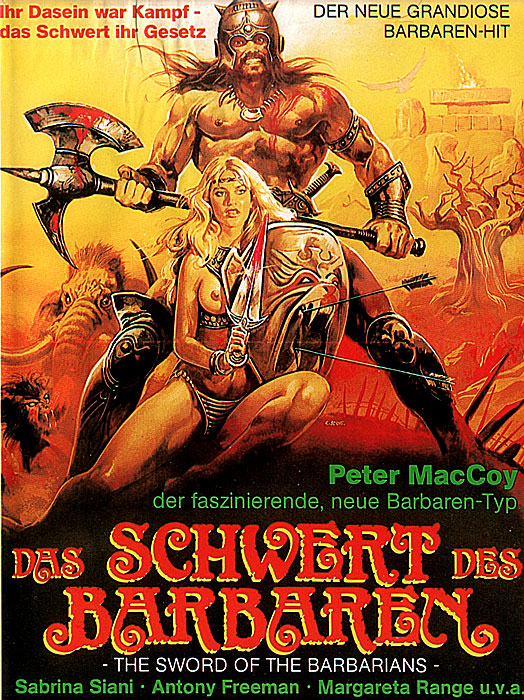 Plakat zum Film: Schwert des Barbaren, Das