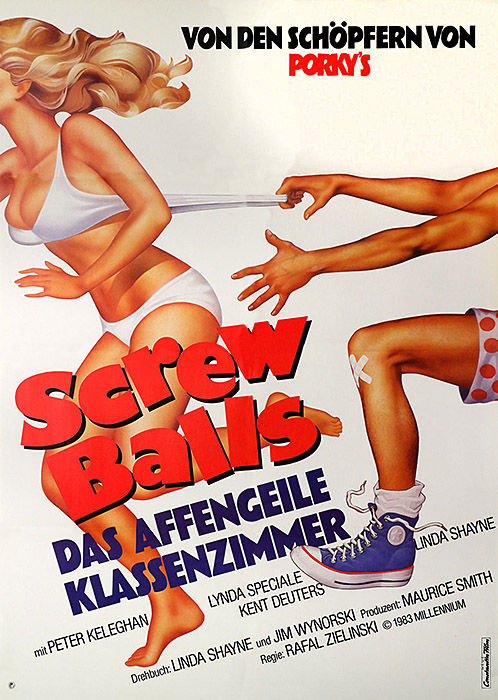 Plakat zum Film: Screwballs - Das affengeile Klassenzimmer