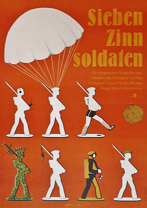 Plakat zum Film: Sieben Zinnsoldaten
