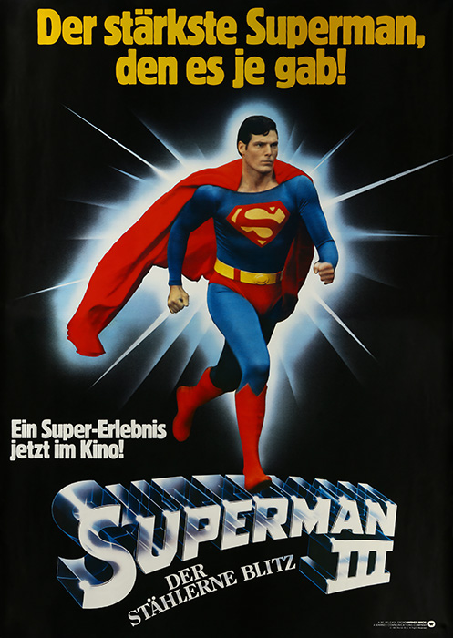 Plakat zum Film: Superman III - Der stählerne Blitz