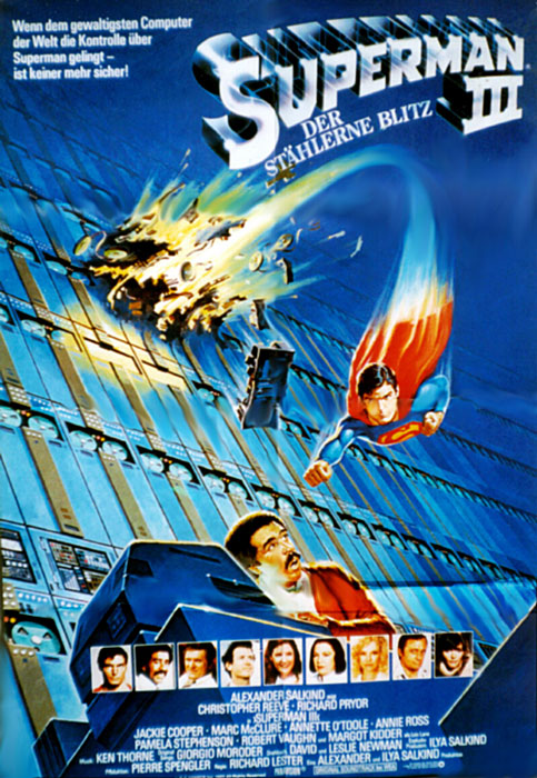 Plakat zum Film: Superman III - Der stählerne Blitz