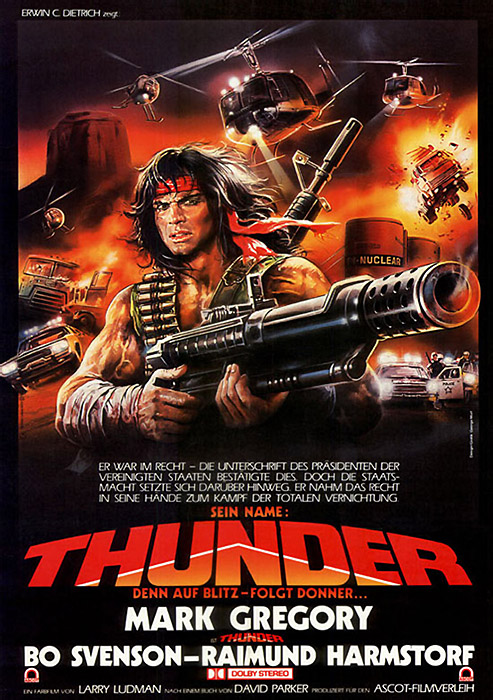 Plakat zum Film: Thunder - Eine Legende ist geboren!