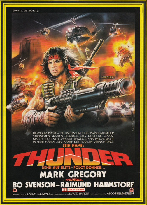 Plakat zum Film: Thunder - Eine Legende ist geboren!