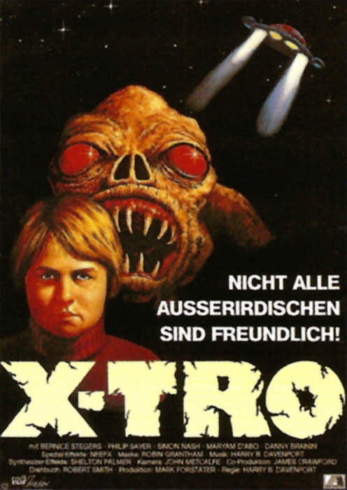 Plakat zum Film: X-tro - Nicht alle Außerirdischen sind freundlich!