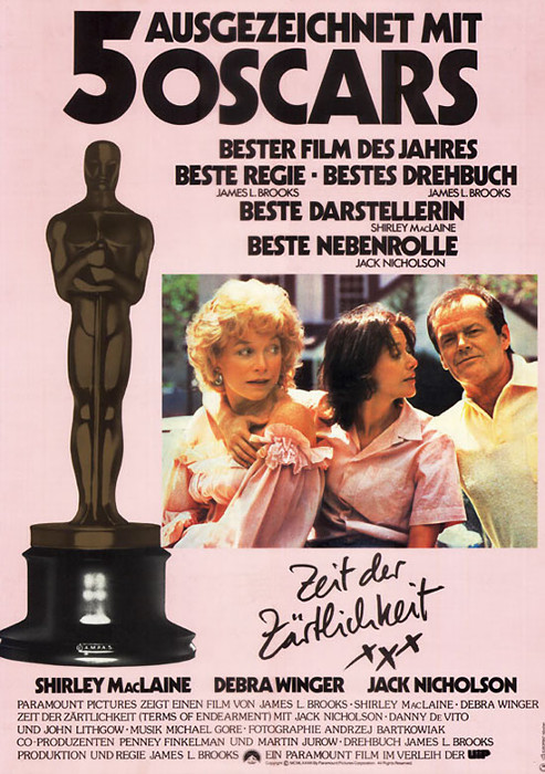 Plakat zum Film: Zeit der Zärtlichkeit