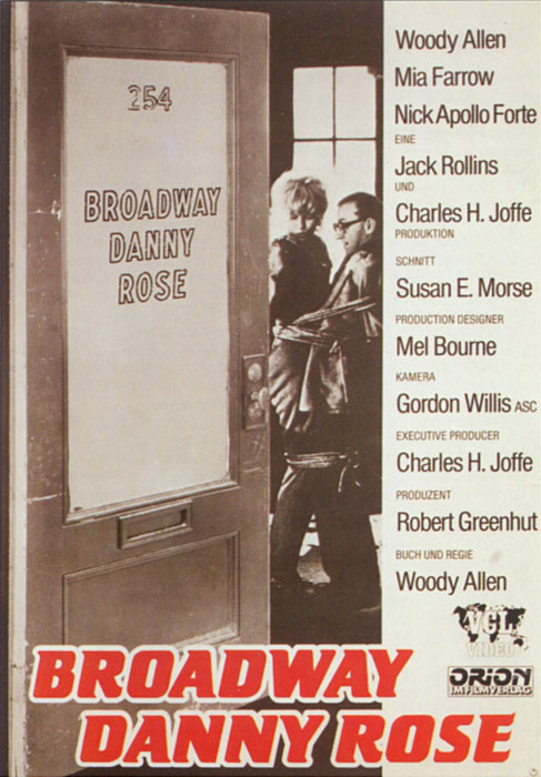 Plakat zum Film: Broadway Danny Rose