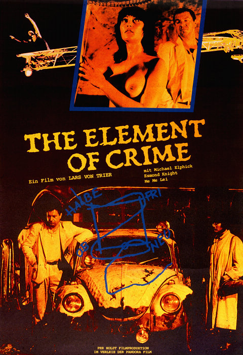 Plakat zum Film: Element of Crime, The