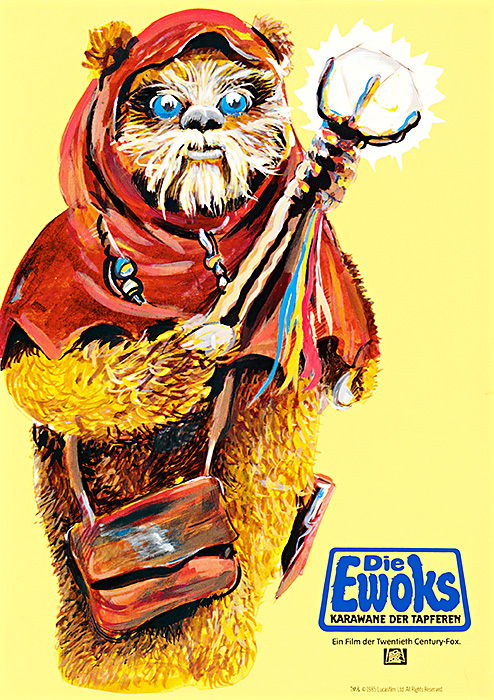Plakat zum Film: Ewoks, Die - Karawane der Tapferen