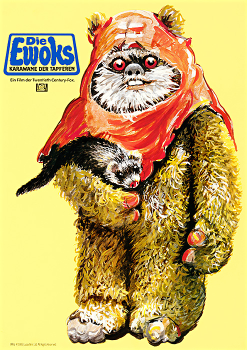 Plakat zum Film: Ewoks, Die - Karawane der Tapferen