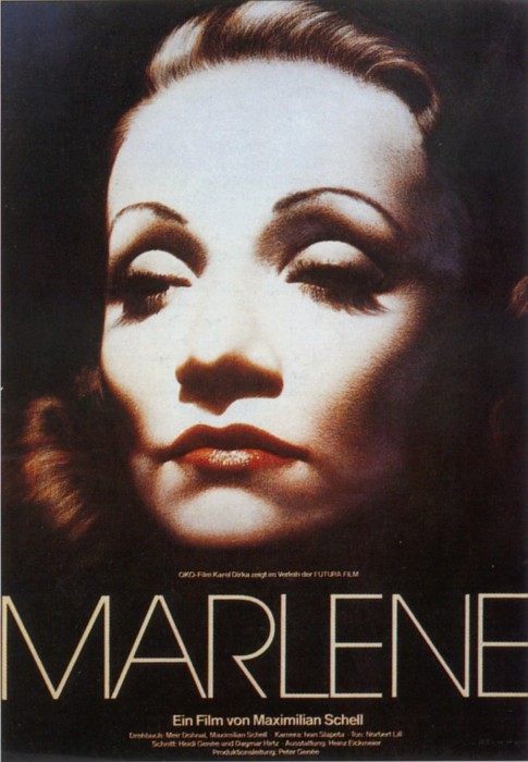 Plakat zum Film: Marlene