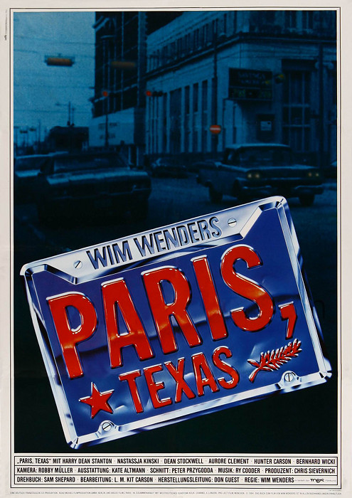 Plakat zum Film: Paris, Texas