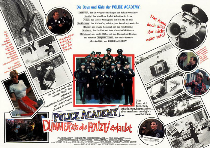 Plakat zum Film: Police Academy: Dümmer als die Polizei erlaubt