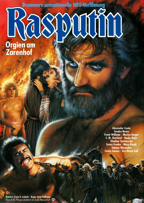 Plakat zum Film: Rasputin - Orgien am Zarenhof
